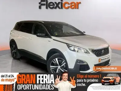 Usado Peugeot 5008 GT-line 150 CV (110 kW) 2017 Blanco Monovolumen