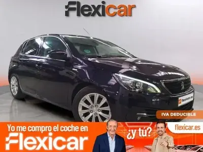 Usado Peugeot 308 Style 110 CV (80 kW) 2020 Azul Berlina