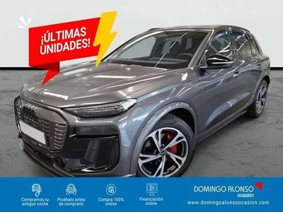 Usado Audi e-tron S-Line 225 kW (306 CV) 2024 Gris SUV