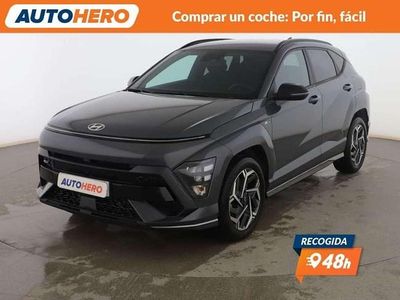 Usado Hyundai Kona N Line 120 CV (88 kW) 2024 Gris SUV