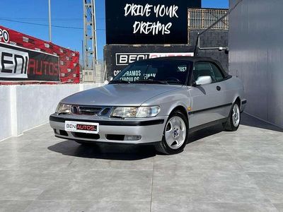 Usado Saab 9-3 Cabriolet Aero 204 CV (150 kW) 2000 Gris Descapotable