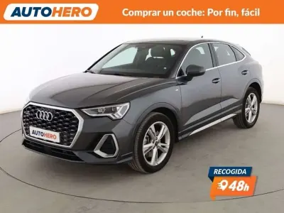 Usado Audi Q3 200 CV (147 kW) 2020 Gris SUV