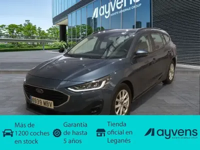 Usado Ford Focus Trend+ 120 CV (88 kW) 2022 Azul Utilitario