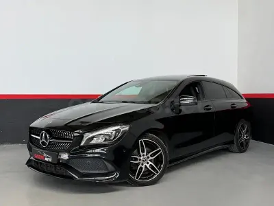 Usado Mercedes CLA200 Shooting Brake 136 CV (100 kW) 2018 Negro Familiar