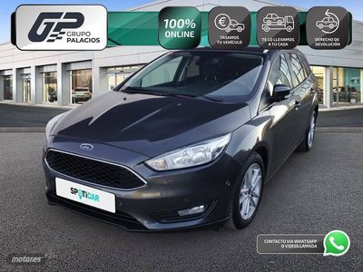 Usado Ford Focus Trend+ 120 CV (88 kW) 2018 Gris Familiar