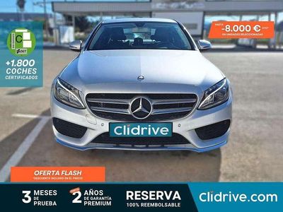Usado Mercedes C200 170 CV (125 kW) 2017 Gris Berlina