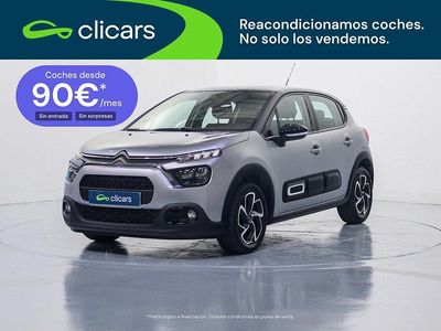 Usado Citroën C3 Feel 83 CV (61 kW) 2020 Gris / plata Utilitario