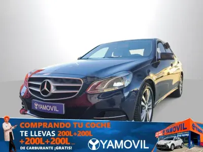 Usado Mercedes E220 Avantgarde 170 CV (125 kW) 2016 Azul Berlina