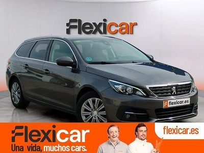 Usado Peugeot 308 SW Allure 130 CV (95 kW) 2020 Gris Familiar