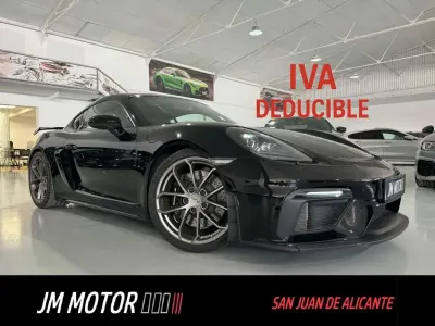 Usado Porsche Cayman GT4 420 CV (308 kW) 2021 Negro Coupe