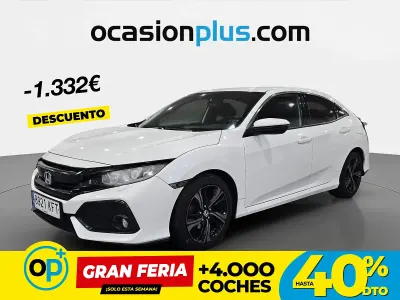 Usado Honda Civic Elegance 129 CV (94 kW) 2017 Blanco