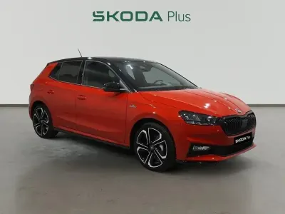 Usado Skoda Fabia Monte Carlo 150 CV (110 kW) 2022 Rojo Utilitario