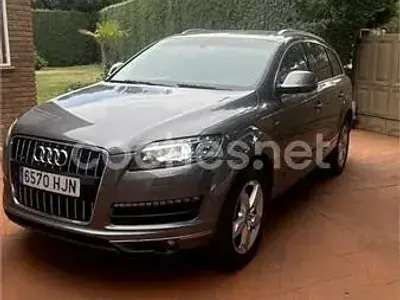 Usado Audi Q7 245 CV (180 kW) 2012 Gris / plata SUV