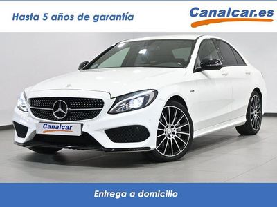 Usado Mercedes C450 AMG AMG 367 CV (269 kW) 2016 Blanco Berlina