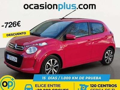 Usado Citroën C1 72 CV (52 kW) 2019 Rojo Utilitario