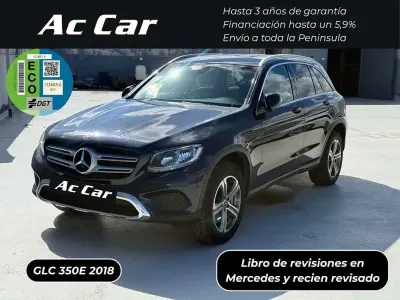 Usado Mercedes GLC350 320 CV (235 kW) 2020 Azul SUV