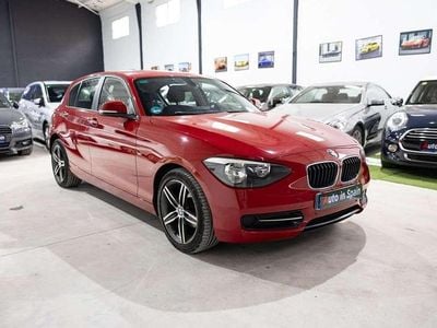 Rojo Usado 2014 BMW 116 Utilitario | 13.000 € (Un poco caro)