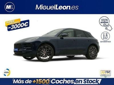 Usado Porsche Macan 245 CV (180 kW) 2021 Azul SUV