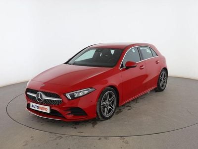 Usado Mercedes A200 AMG line 150 CV (110 kW) 2020 Rojo Utilitario