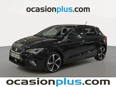 Usado Seat Ibiza FR 110 CV (80 kW) 2022 Negro Utilitario