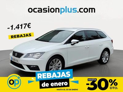 Blanco Usado 2019 Seat Leon XCELLENCE Familiar | 15.590 € (Precio justo)