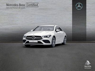 Usado Mercedes CLA180 AMG line 136 CV (100 kW) 2023 Blanco Berlina