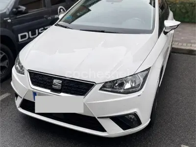 Begagnad Seat Ibiza Style 95 HK (69 kW) 2018 Vit Halvkombi