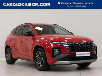 Usado Hyundai Tucson N Line 150 CV (110 kW) 2022 Rojo SUV
