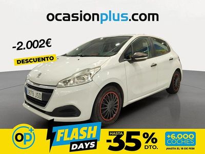 Usado Peugeot 208 Business-Line 75 CV (55 kW) 2016 Blanco Utilitario