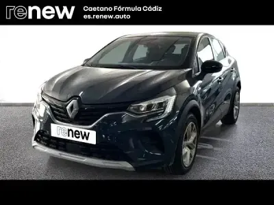 Usado Renault Captur Intens 100 CV (73 kW) 2021 Azul SUV