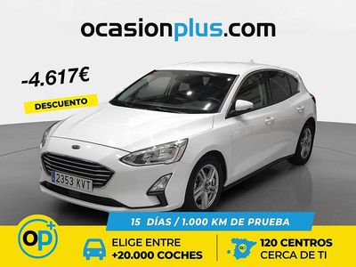 Usado Ford Focus Trend+ 125 CV (91 kW) 2019 Blanco Berlina