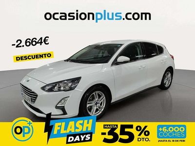 Usado Ford Focus Trend 125 CV (91 kW) 2020 Blanco Berlina