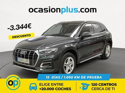 Gris Usado 2021 Audi Q5 Advanced Plus SUV | 36.790 € (Un poco caro)