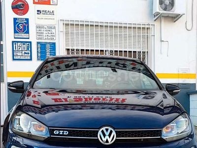 Usado VW Golf VI GTD 170 CV (125 kW) 2011 Azul Utilitario