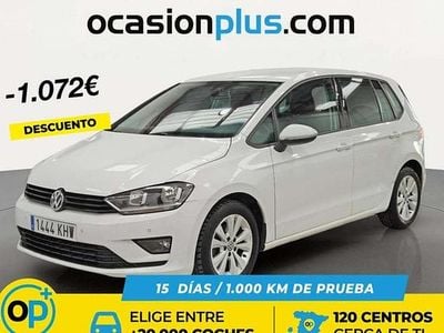 Usado VW Golf Sportsvan 110 CV (80 kW) 2018 Blanco Monovolumen