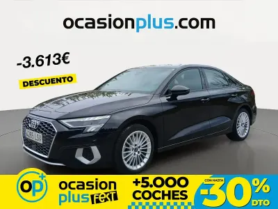 Usado Audi A3 Advanced Plus 150 CV (110 kW) 2021 Negro Berlina
