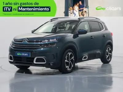 Usado Citroën C5 Aircross Feel 131 CV (96 kW) 2021 Verde SUV