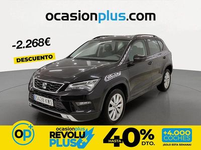Usado Seat Ateca Style 150 CV (110 kW) 2019 Negro SUV