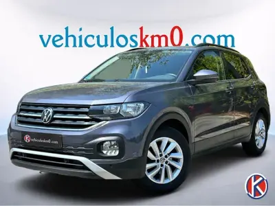 Usado VW T-Cross Advance 95 CV (69 kW) 2022 Gris SUV