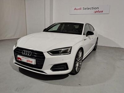 Usado Audi A5 190 CV (139 kW) 2019 Blanco Coupe