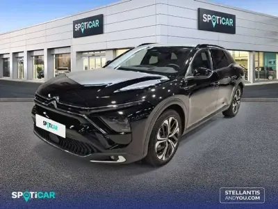 Usado Citroën C5 X Shine 226 CV (166 kW) 2022 Negro Familiar