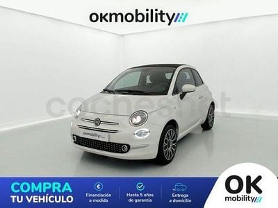 Usado Fiat 500C Dolcevita 70 CV (51 kW) 2024 Blanco Descapotable