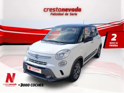 Usado Fiat 500L Lounge 95 CV (69 kW) 2017 Blanco Monovolumen