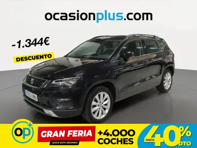 Usado Seat Ateca Ecomotive 115 CV (84 kW) 2019 Negro SUV