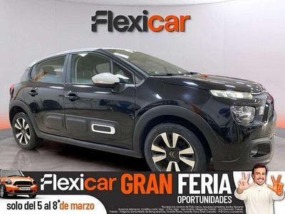 Usado Citroën C3 PureTech 82 CV (60 kW) 2022 Negro Utilitario