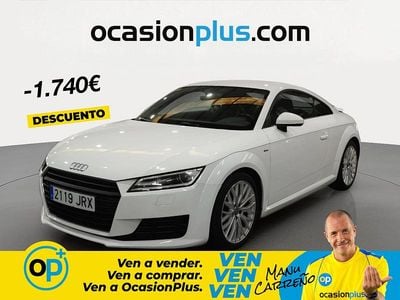 Usado Audi TTS S-Line 180 CV (132 kW) 2016 Blanco Coupe