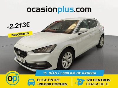 Usado Seat Leon Style 116 CV (85 kW) 2025 Blanco Berlina