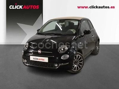Negro Usado 2023 Fiat 500C Dolcevita Descapotable | 16.500 € (Caro)