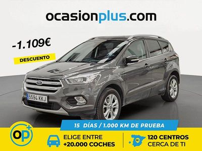 Gris Usado 2018 Ford Kuga Titanium SUV | 12.200 € (Precio justo)