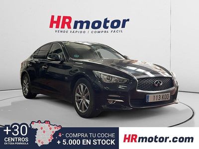 Usado Infiniti Q50 Premium 170 CV (125 kW) 2017 Negro Berlina